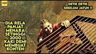 Bikin Tegang !! Wanita Ini Neked Panjat Menara Setinggi 2000 Kaki Demi Konten