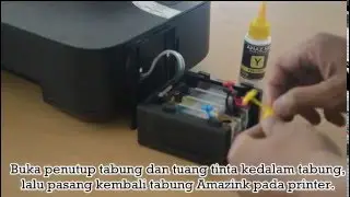 Cara Refill Printer Canon Pixma iP2770 Yang Sudah Dipasang Sistem Infus | AMAZiNKPRINT.COM