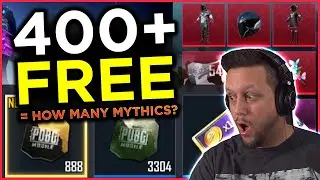 Over 400 Free Crates... How Many Mythics?