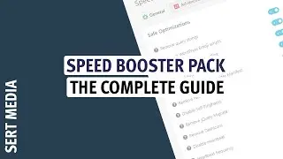 Speed Booster Pack Tutorial 2020 - How To Setup & Configure Speed Booster Pack For WordPress 2020