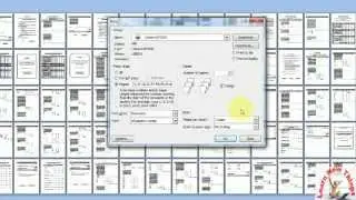 How to Print Different Page Numbers in the same time