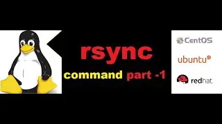 how to sync files and directories using rsync command in redhat linux