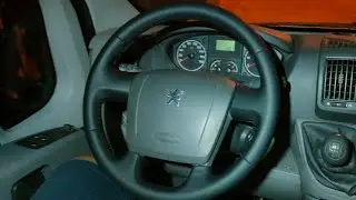 Как снять руль Peugeot Boxer