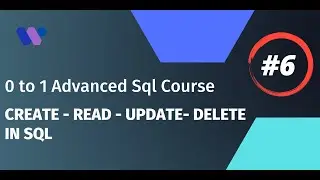 CREATE- READ- UPDATE-DELETE CRUD IN SQL