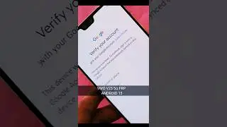 VIVO V23 5G FRP BYPASS WITHOUT PC ANDROID 13