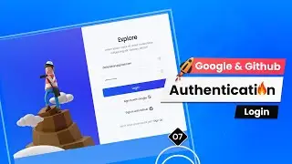 Authentication App with Google & Github Login - Next.js For Beginners [#7] - React Icons