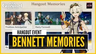 Genshin Impact - Bennett Hangout Event | All Memories | All Cutscenes (Japanese Voice/English Sub)