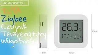 Czujnik temperatury i wilgotności z wyświetlaczem od 