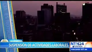 Por segundo día  consecutivo, Venezuela amanece sin servicio de energía