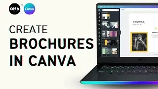 How to make Brochure in Canva | Canva Tutorial for Beginners (2023)