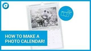 DIY - how to create a personalised photo calendar with ease!