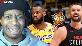 Lvgit LIVE Reaction To Los Angeles Lakers vs Miami Heat | January 3, 2024