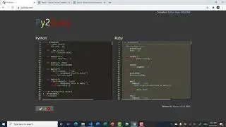 Py2Ruby: Convert Python Code to Ruby Instantly!
