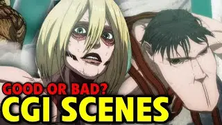 CGI Titan Scenes in the New Trailer looks pretty nice.. | Attack on Titan The Final Season Part 4