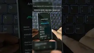 Project Matrixx v10.7.2 Android 14 ROM On Samsung! #shorts #shortvideo