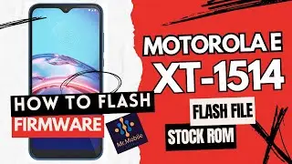 Motorola E XT1514 | How to Flash Firmware Rescue your device | Hang On Logo Dead Fix