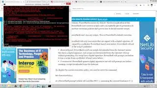 PowerShell - How To Run Powershell Script (.ps1) For The First Time (How To Fix SecurityError)