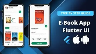 E-Book App - Flutter UI | 7. Home Page - Search Field