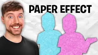 How To Make MrBeast Paper Effect in Premiere Pro