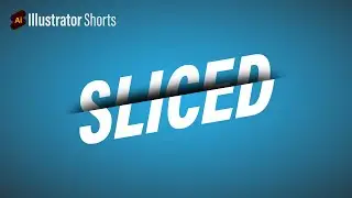 Sliced Text Effect | Illustrator Tips and Tricks