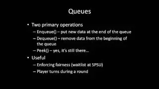 Tutorial 20.1 - Introduction Stacks and Queues in C#