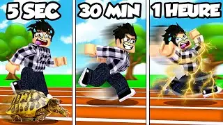 Roblox mais PLUS RAPIDE CHAQUE SECONDE (But Every Second You Get +1 Walk Speed)