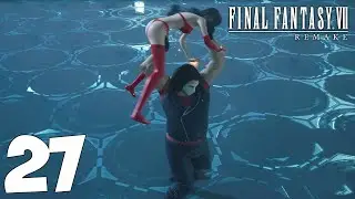 Final Fantasy VII Remake INTERGRADE. Прохождение. Часть 27 (Тифу насилуют в боевой симуляции)