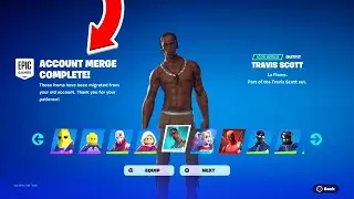 HOW TO MERGE FORTNITE ACCOUNTS! (2024)