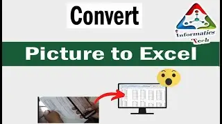 How To Convert PDF to Excel | PDF,JPEG, Paper to Excel or Word| Convert Picture to Excel