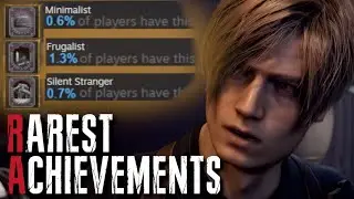 RAREST Achievements PLAYTHROUGH - Minimalist Frugalist Silent Stranger - RESIDENT EVIL 4 REMAKE RE4