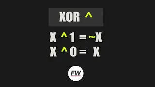 What is Binary XOR operation ? Bit Manipulation 