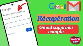 Comment récupérer un compte Gmail supprimé | Récupération de compte Gmail