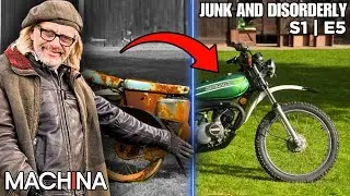 Restoring a 1970's Kawasaki KE175 | Junk And Disorderly | Henry Cole | S1E05