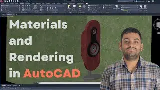 Making custom materials, textures and rendering in AutoCAD