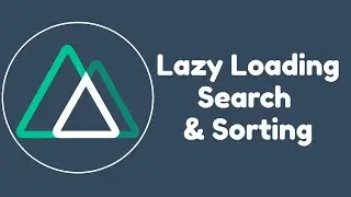 Nuxt.js Lazy Loading, Search & Sorting