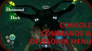 *updated* Subnautica PS4 Console & Developer Commands