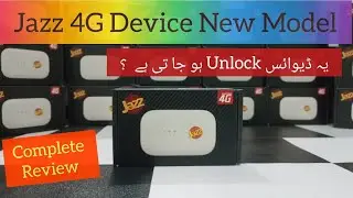 Jazz 4G Wifi Device Price & Review || Jazz Internet Device MF-673 Unlock