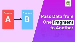 How to Pass Data from one Fragment to another in android || Android Studio Tutorial