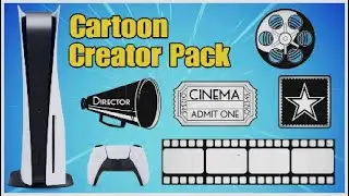 Cartoon Sharefactory Studio Creator Pack - PS5