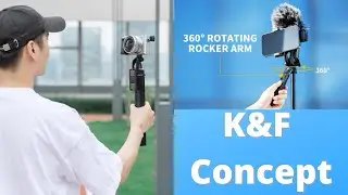 K&F Concept A31 и K&F Concept A200 ► лучшие штативы селфи палки для смартфона и камеры?