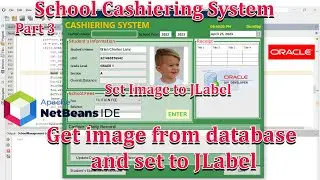 Java Programming # 9-Netbeans 17 w/ Oracle - Get image from database and set to JLabel as an icon