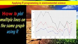 Multiple Line Graphs in The Same Plot in R💯☑️ ||#visualization ||#ggplot2