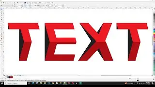 How to Create Awesome Text Effect in Coreldraw | Graphic Designs Tutorial for Beginners