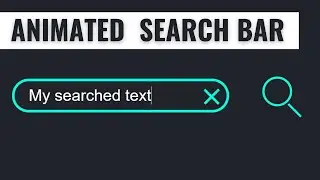 [ HTML | CSS ]  Animated Search Box