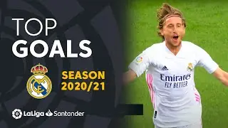 TOP 10 GOLES Real Madrid LaLiga Santander 2020/2021