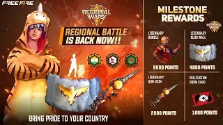 FREEFIRE STATE WAR EVENT | STATE WAR EVENT 16 JUNE FREEFIRE | REGIONAL WARS EVENT | FF NEW EVENT