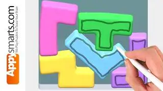 Satisfying Puzzle Game with  Softbody Tetris Like Blocks - Fun Gameplay by Appysmarts