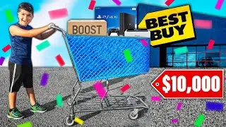Anything You Fit In The Cart, I'll Buy It! (SHOPPING SPREE CHALLENGE!)