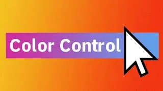 How to create a Color and Opacity Controller in After Effects - Expression Control Tutorial