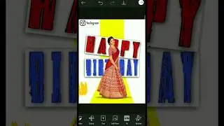 Instant Happy Birthday Photo Editing in PicsArt #picsart #shortsvideo #shorts